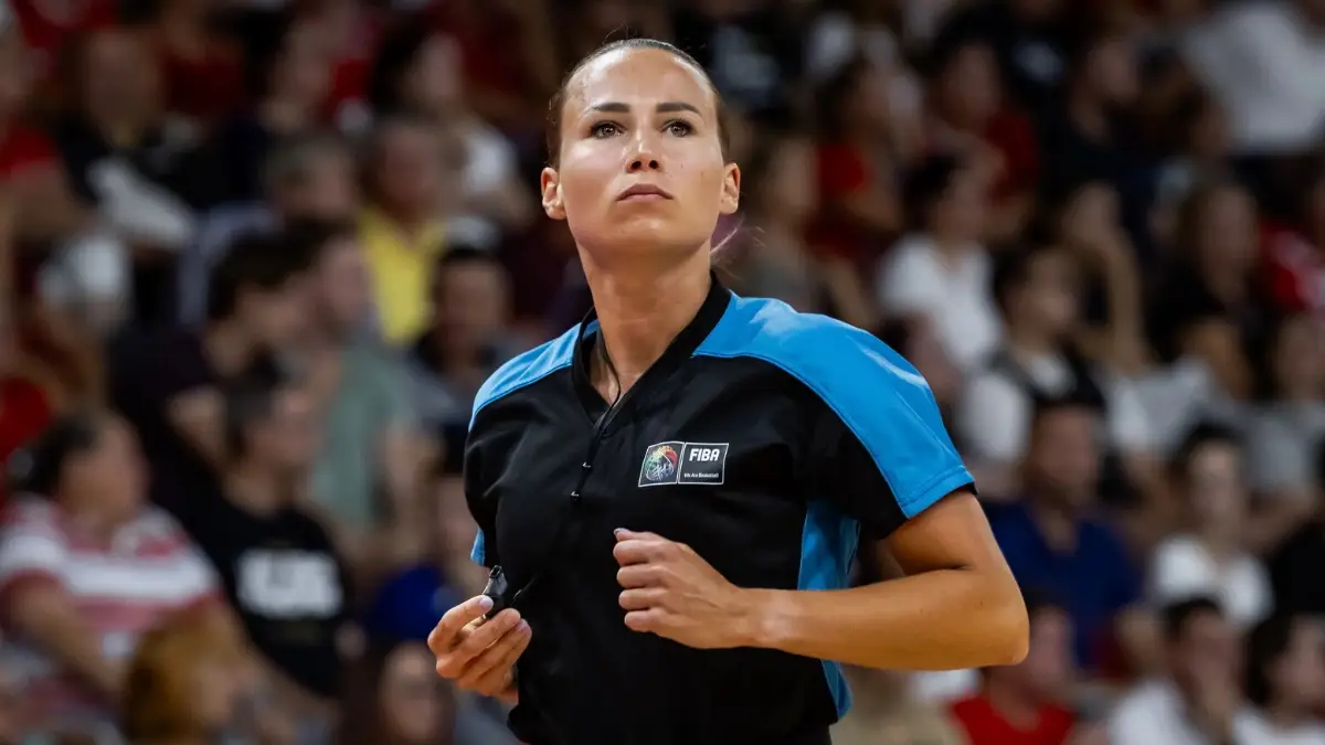 Bogna Podkowińska sędziowała finał EuroBasketu U20 z udziałem Izraela