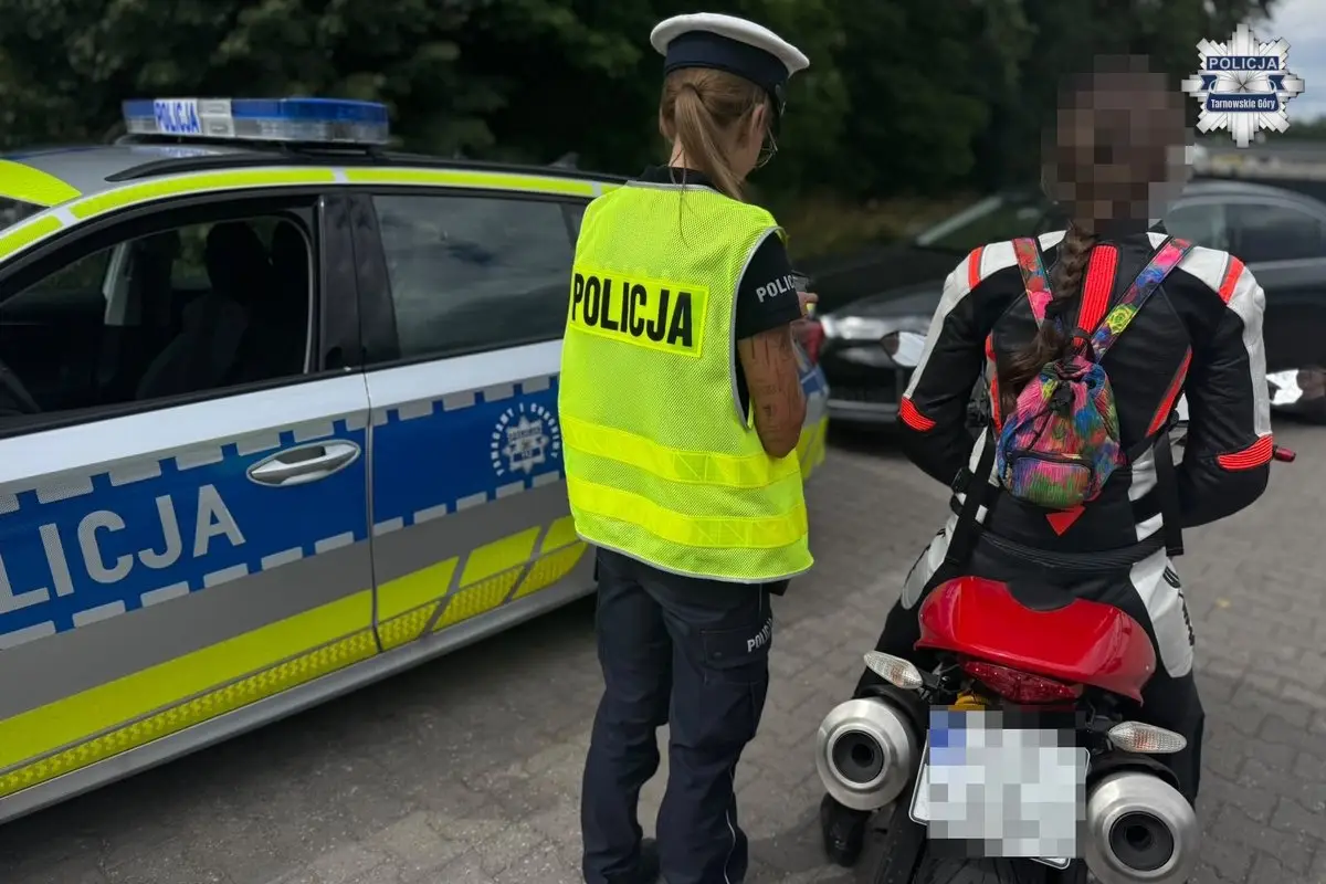 Akcja „Motocykl i Quad” na drogach powiatu tarnogórskiego