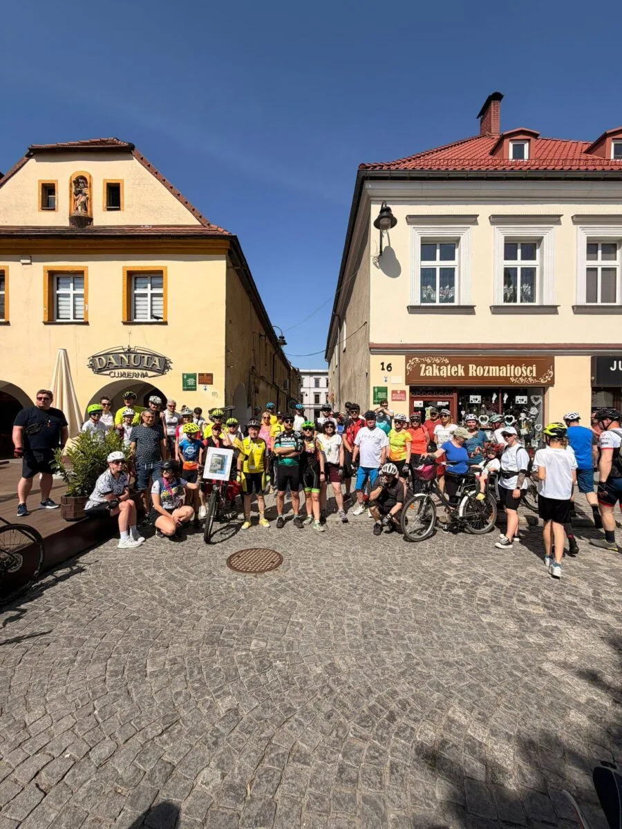 Rowerowy rajd szlakiem gwarków zakończony