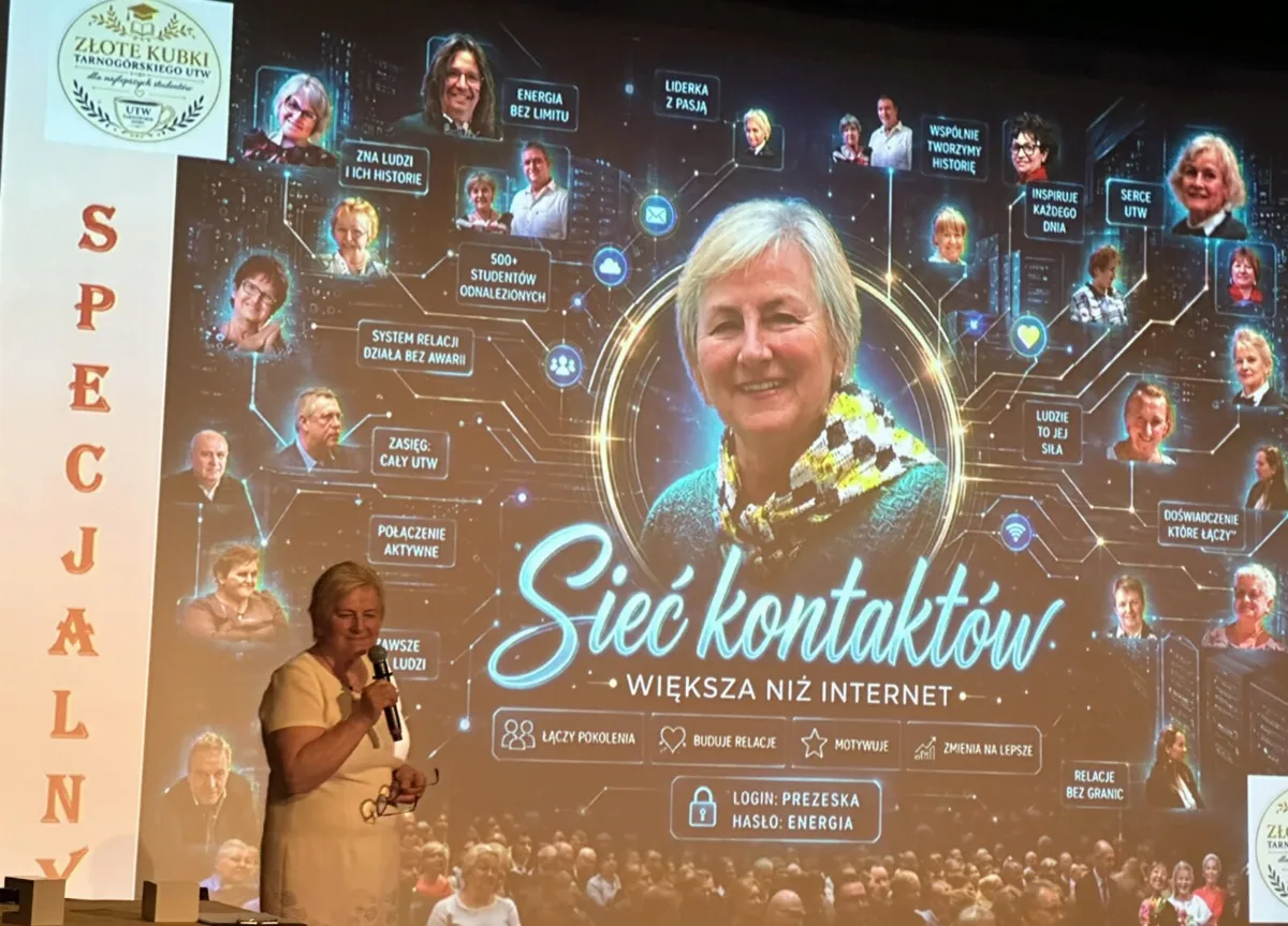 Zakończenie roku akademickiego w Tarnogórskim Uniwersytecie Trzeciego Wieku
