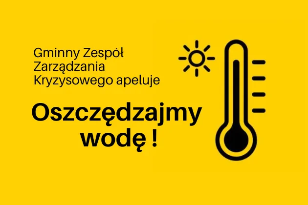 Ostrzeżenie dotyczące upałów: konieczność oszczędzania wody