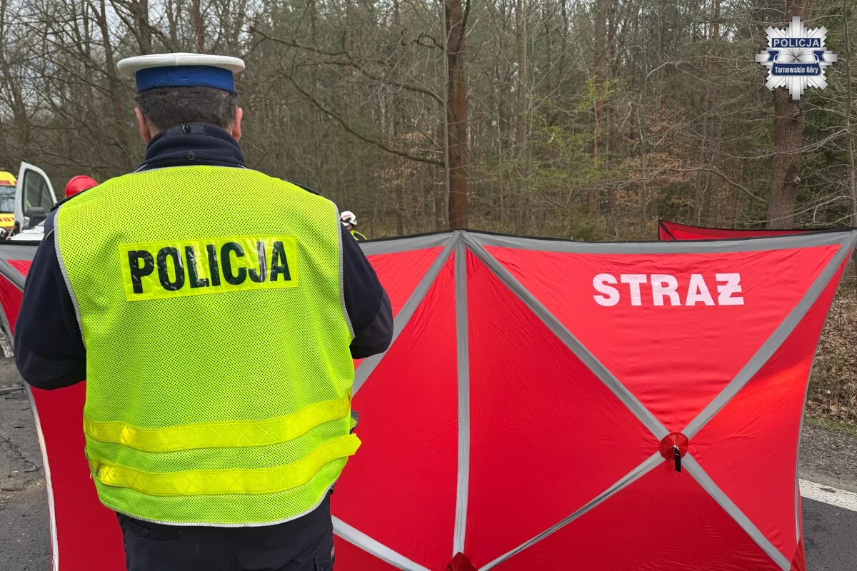 #czarnyalertdrogowy – tragiczny wypadek na drodze krajowej
