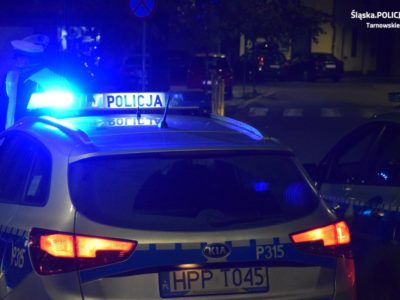 Policyjny pościg za sprawcą zdarzenia drogowego w Tarnowskich Górach