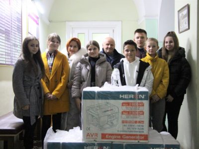 Fundacja Petralana zakupiła generatory prądu szkołom z Drohobycza
